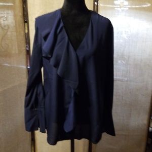 Banana Republic Navy Blouse